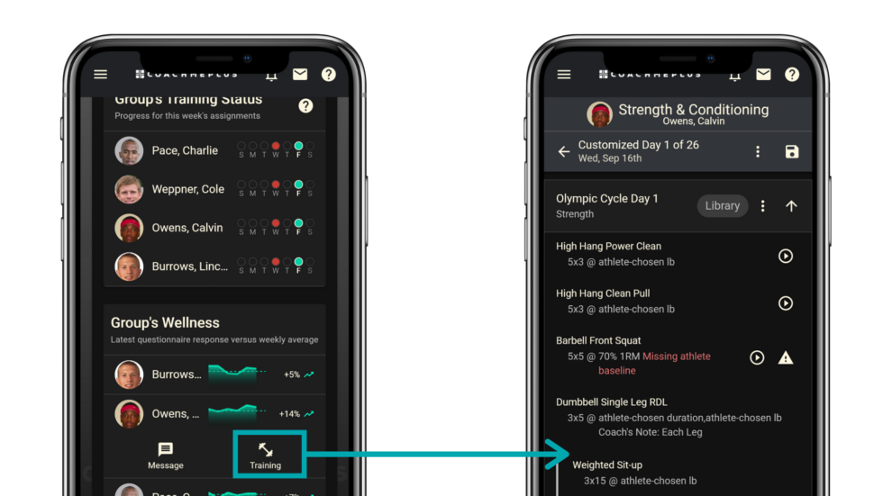 Online Strength and Conditioning Software Design Principles and Best Practices CoachMePlus